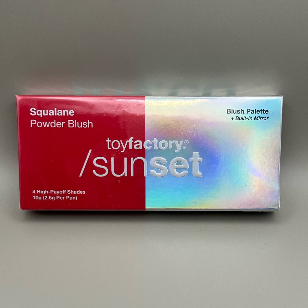 Toy Factory - Sunset Squalane Blush Palette